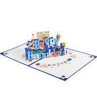 Pop Up Hanukkah Cards 3D Hanukkah Card Hanukkah Greeting Cards Hanukkah Pop up Card Funny Hanukkah Card for Kids Adults