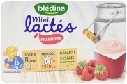 Sữa chua nguội Bledina Pháp vị mâm xôi cho bé ăn dặm date 1 2023