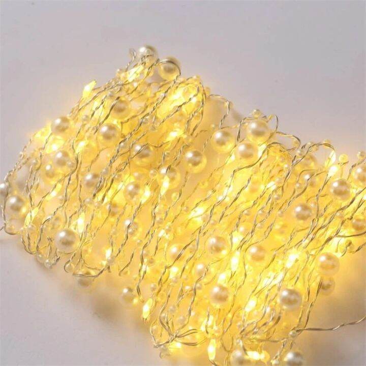 2m-10m-100leds-led-pearl-fairy-string-light-garland-wedding-party-romantic-decorative-copper-wire-navidad-christmas-decor-lights-fairy-lights