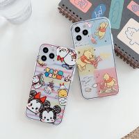 Disney Winnie The Pooh Piglet Mickey Minnie Mouse TSUM TSUM เคสโทรศัพท์สำหรับ iPhone 14 Pro Max 14Pro 14 Max Soft Anti-Fall ฝาครอบโทรศัพท์สำหรับ iPhone 13 Pro Max 13Pro 13การ์ตูนน่ารักเคสโทรศัพท์สำหรับ iPhone 12 11 Pro XS Max XR X 8 7 Plus Se เปลือกโทรศัพ