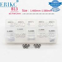 ERIKC การปรับหัวฉีดน้ำมัน Shim B13สอบเทียบหัวฉีด Shim 50ชิ้นการปรับเครื่องยนต์ดีเซล B13 1.38-1.56มม