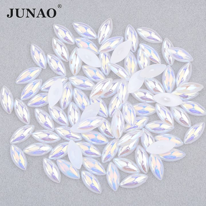 junao-5x10mm-7x15mm-flat-back-half-bead-sticker-stone-glue-strass-decoration