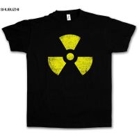 [S-5XL]ใหม่ เสื้อยืดผ้าฝ้ายนิ่ม พิมพ์ลายโลโก้ Radioactive สไตล์วินเทจ ใส่สบาย  Q7KP
