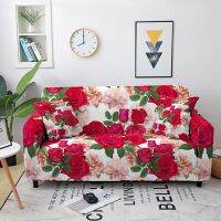 Colorful Full Print Floral Rose Pattern Print Simple Fashion Dresser Decoration Sofa Cover Home Accessories and Tools Sofa Cover