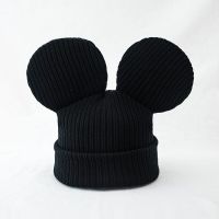 【YD】 Ear Beanie Hat Ladies Knit Hats Caps Woolen Boy And Knitted Cap