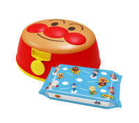 พร้อมส่งค่ะ ++ กล่องใส่ทิชชู่เปียก Anpanman + ทิชชู่เปียก ในชุด ของแท้ญี่ปุ่น