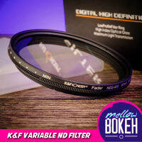 ขายเหมือนเค้กร้อน ❊ฟิลเตอร์ ND แบบปรับค่าได้ 1-8 Stop (ND2 - ND400) KF Concept Filter✺