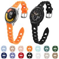 fgbvsdfd Silicone Sports Strap For Xiaomi Watch Color 2 Band Xiaomi Mi Watch Color Replacement Wristbands Soft Thin 22mm Bands Accessorie