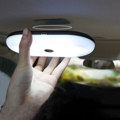 LED Automobile Car Dome Interior Reading Light 3 Color Changing Lamp USB Charging Roof Ceiling Magnet Lamp Night Light