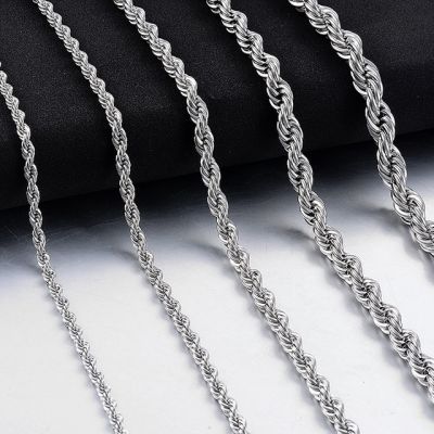 JDY6H Hot Selling Hip-Hop Stainless Steel Rope Chain Fashion Men And Women