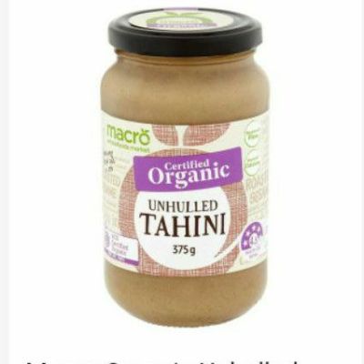 🍀For you🍀 Macro Organic Unhulled Tahin8 Spread 375 g