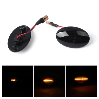 2Pcs LED Dynamic Side Marker Lights Turn Signal Blinker Lamps for Opel Corsa B Corsa C Astra F Combo B Combo C