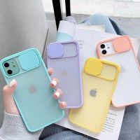 [Phone case]กล้องเลนส์ป้องกันกรณีโทรศัพท์บนสำหรับ iPhone 11 12 Pro Max 8 7 6 6วินาทีบวก Xr XsMax X Xs SE 2020 12สีลูกอมนุ่มปกหลัง