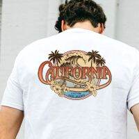 California เสื้อยืดคอกลม