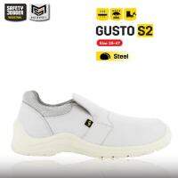 [ของแท้พร้อมส่ง] Safety Jogger รุ่น GUSTO S2 รองเท้าเซฟตี้หุ้มส้น หัวเหล็ก พื้นกันน้ำมัน ซับแรงกระแทก ได้มาตรฐานสากล