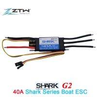 ZTW G2 40A ปลาฉลามกันน้ำ BEC ESC ไร้แปรงถ่านสำหรับเรือที่มีน้ำเย็น