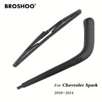 BROSHOO รถปัดน้ำฝนด้านหลังกลับแขนปัดน้ำฝนกระจกหน้าสำหรับเชฟโรเลต Spark Hatchback (2010-2014) 310มิลลิเมตร,กระจกอัตโนมัติจัดแต่งทรงผม