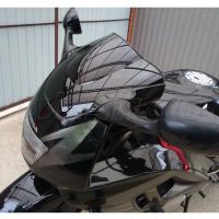 Motorcycle Double Bubble Windshield WindScreen Screen For 1995 1996 1997 1998 Honda CBR600F CBR600F3 CBR 600 F 600F F3 Black 98