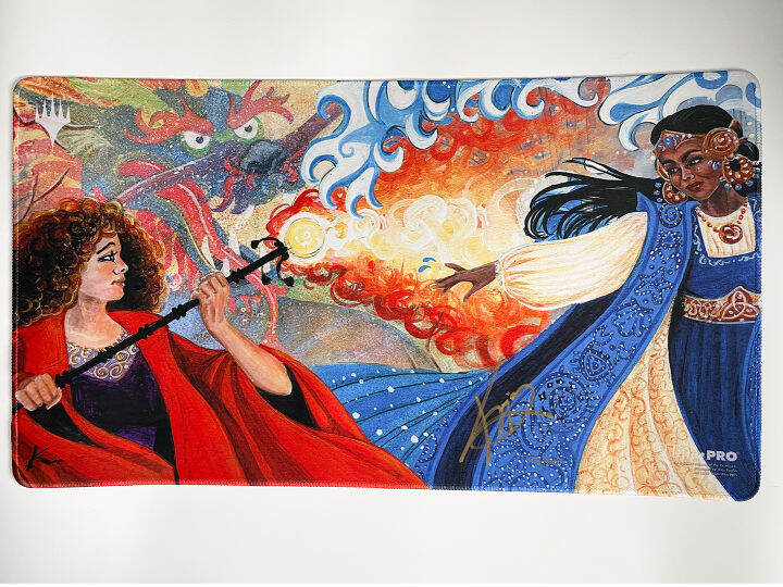 Kickstarter Limited Edition Foglio Magic The Gathering Playmats Old