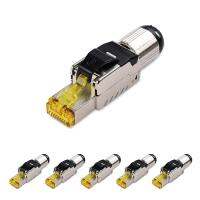 Cable : CBM180078* ขั้วต่อเชื่อมสายไฟ Matters Tool Free Shielded RJ45, 6pk.