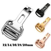 ✖● Metal Watch Clasp for Cartier Watch Blue Balloon Watchband Butterfly Folding Clasp Stainless Steel Buckle 12 14mm 16mm 18mm 20mm