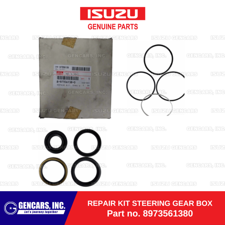 Isuzu Power Steering Gear Box Repair Kit for NKR 2003 2010 (8973561380