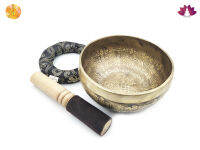 Singing bowl มีลาย  ขนาด17.2ซม. หนัก785กรัม