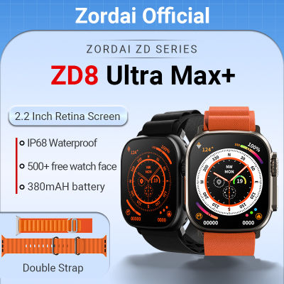 Zordai อัลตร้า ZD8อัลตร้าแม็กซ์พลัส S Mart W Atch ชุด8 2.2 "หน้าจอ49มิลลิเมตรเข็มทิศ NFC บลูทูธดูสมาร์ทสำหรับผู้ชายและผู้หญิง