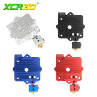 ชิ้นส่วนเครื่องพิมพ์ XCR3D Titan Aero ฮีทซิงค์อลูมิเนียม Cooling BLOCK V6 Titan Extruder SHORT Range hotend 1.75m หม้อน้ำ1PC