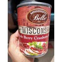 มาใหม่? Mississippi Belle Whole Berry Cranberry sauce ซอส แครนเบอร์รี่  มิสซิสซิปปี้ เบลล์ 397 กรัม มีจำนวนจำกัด