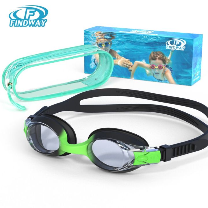 findway-แว่นตาว่ายน้ำสำหรับเด็ก-กันน้ำกันหมอกอัพเกรด-uv-สำหรับดำน้ำแบบมืออาชีพแว่นตาว่ายน้ำเด็กอายุ3-10ปี
