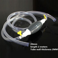 1.2Meters 20mm Car Fuel Pumps Siphon Hose Oil Transfer Manual Sucker Pump Motorcycle Car Yacht Non-return Valve Fuel Pump