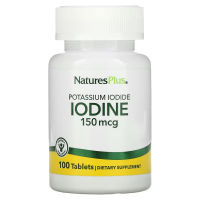 NaturesPlus Iodine Potassium Iodide 150 mcg 100 Tablets