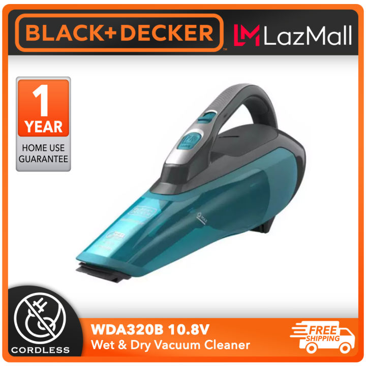 Black and Decker 10.8V Wet and Dry Lithium-ion Dustbuster Cordless