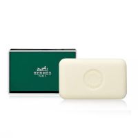 Hermes Eau dOrange Verte Perfumed Soap 50g. สบู่เนื้อครีมหรูหรามาก พร้อมกล่องใส่สบู่กันน้ำ