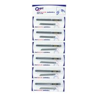 คิวบิซ คัตเตอร์สเตนเลส แพ็ค 6 ด้าม / Q-BIZ Stanless Cutter 6 Pcs/Pack