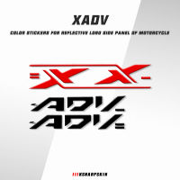 สำหรับฮอนด้า X-ADV XADV 750 Xadv750รถจักรยานยนต์สะท้อนแสงโลโก้ร่างกายแผงด้านข้าง3D สติ๊กเกอร์ X-ADV เข้าสู่ระบบตกแต่งสติกเกอร์สี