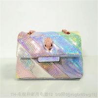 hot【DT】№❈  New Arrival Glitter Handbag Jointing Colorful Sequin