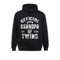 Promoted To Great Grandpa Twin Pregnancy Announcement Sweatshirts Outdoor Prevalent Hoodies England Hooded Pullover For Men Size Xxs-4Xl