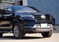 กันชนหน้าเสริม ฟอร์จูนเนอร์ ตั้งแต่ปี 2014-2023 ขึ้นมาทุกรุ่น Toyota Fortuner front off road bumper V bar