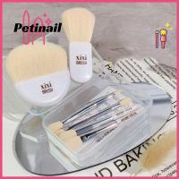 PETINAIL แปรงขนตาคอนซีลเลอร์แบบพกพา6ชิ้นพร้อมกล่องอุปกรณ์อายแชโดว์แต่งหน้ารองพื้นเพื่อความงามชุดแปรง