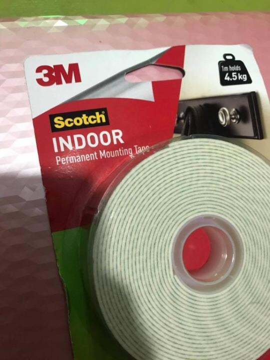 3M Scotch INDOOR Permanent Mounting Tape 5m Lazada PH