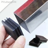 2/10pcs Square Tube Dust Cover Furnitures Leg Tube Pipe Inserts Plugs Plastic Black Blanking End Caps Bung Decorative Dust Cover