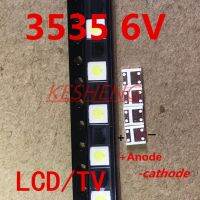 ไฟด้านหลังทีวี2W 6V 3535 LED 3V ไดโอด SMD ทีวีจอ LCD แบ็คไลท์สีขาวเย็นไฟด้านหลังทีวีโทรทัศน์ Backlit ไฟหลอดอิเล็กตรอนซ่อม