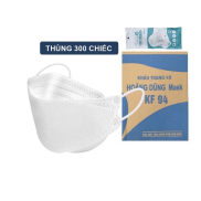 Thùng 300 cái khẩu trang KF94 4 lớp kháng khuẩn công nghệ hàn quốc