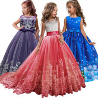 Girl Dresses for Weddings Pageant Dresses for Kids Prom Dress up for the Holy Communion Dresses for Girls Lace Pearls