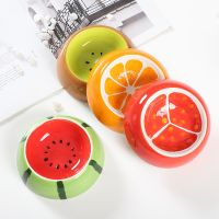 Cat Ear Fruit Pet Dog Food Bowl Cat Water Feeding Bowl Durable Thicken Ceramic Feeder Bowls For Small Medium Dogs Puppy Products