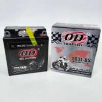 OD GEL BATTERY รุ่น YB3L-BS แบตเตอรี่ DASH,NSR,LS125,NICE,PHANTOM,FRESH,RXZ,MATE,Y100,LEO,VICTOR,SMASH,RAIDER สำหรับมอเตอร์ไซค์ ตรงรุ่น อะไหล่ทดแทน ของใหม่ ไฟแรง พร้อมเปลี่ยน