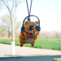 【CW】Cute Pig Car Pendants SwingTigger Car Accessories Interior Auto Rearview Mirror Pendants Birthday Gift Auto Decoraction Ornament