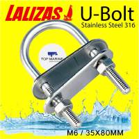 U Bolt, Inox 316 , with thread